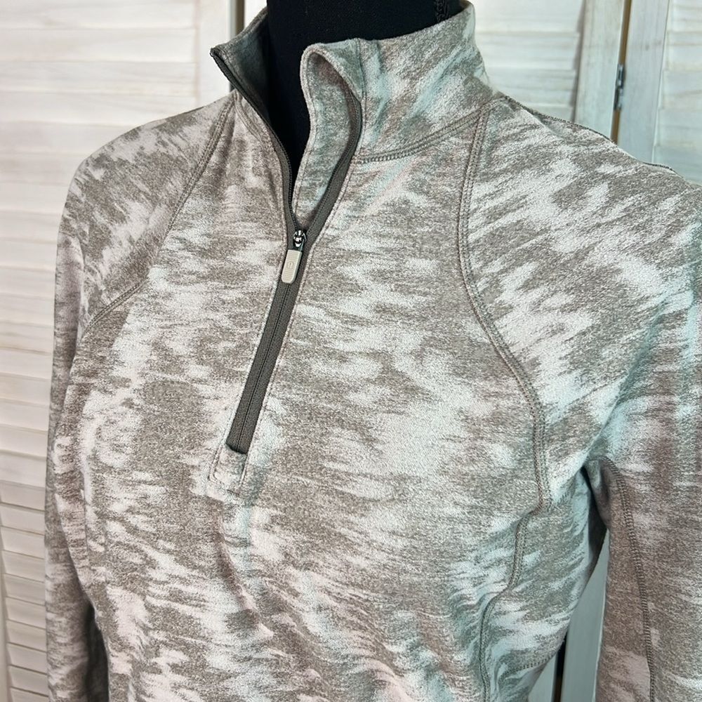 Lululemon Its Rulu Run Half-Zip White Opal Data Rush 8 - Picture 3 of 12